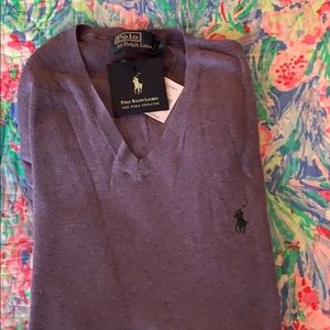 Polo long sleeve sweater